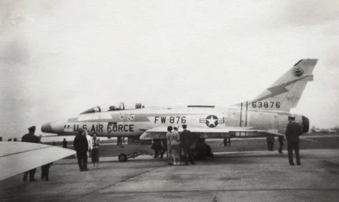 Framed Print : North American F-100F Super Sabre Framed Print : North American F-100F Super Sabre