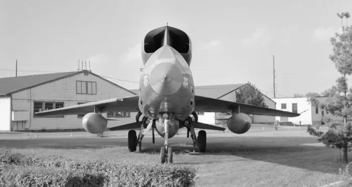 Framed Print : North American F-107A-NA 55-5119 Framed Print : North American F-107A-NA 55-5119