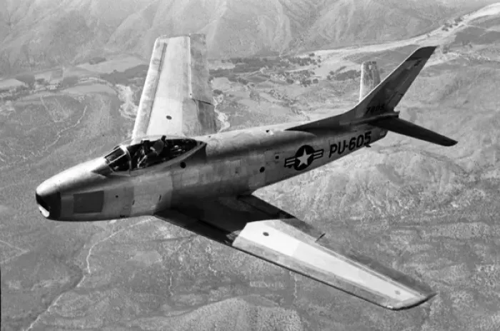 Framed Print : North American F-86A Sabre Framed Print : North American F-86A Sabre