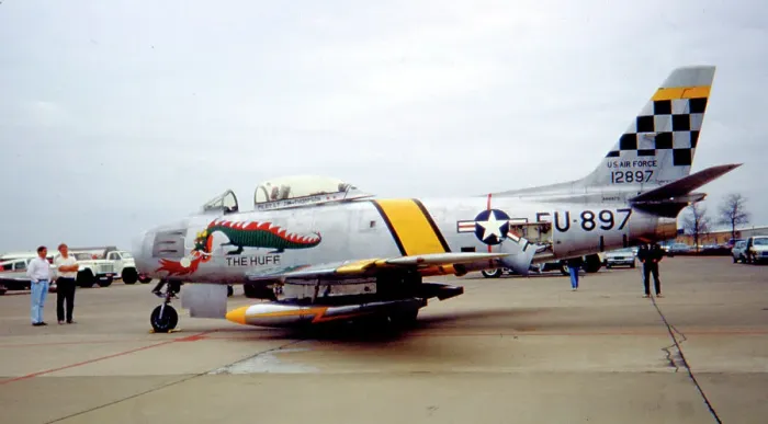 Framed Print : North American F-86F Sabre 51-2897 Framed Print : North American F-86F Sabre 51-2897