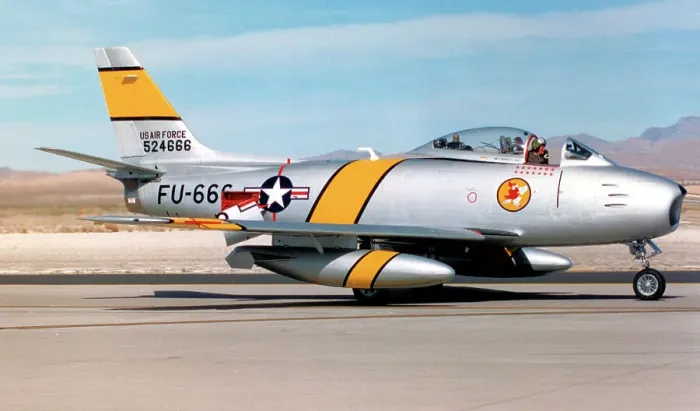 Framed Print : North American F-86F Sabre 52-4666 Framed Print : North American F-86F Sabre 52-4666