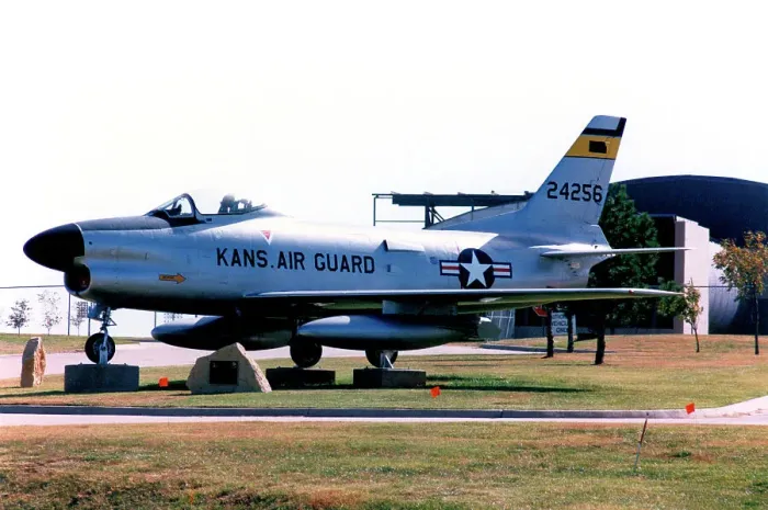 Framed Print : North American F-86L Sabre 52-4256
