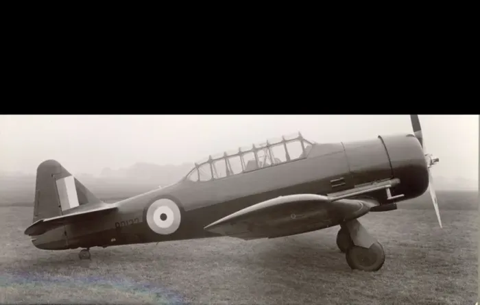 Framed Print : North American Harvard II, BD132, of the RAF Framed Print : North American Harvard II, BD132, of the RAF