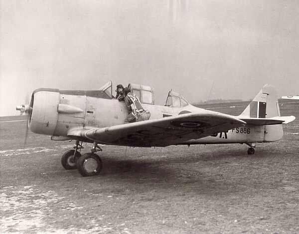 North American Harvard IIB, FS886, of the RAF