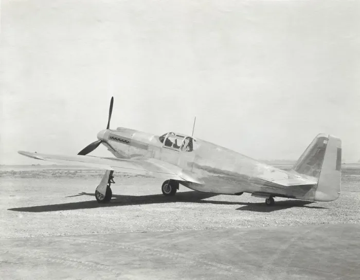 Framed Print : North American NA-73X Prototype Mustang Framed Print : North American NA-73X Prototype Mustang