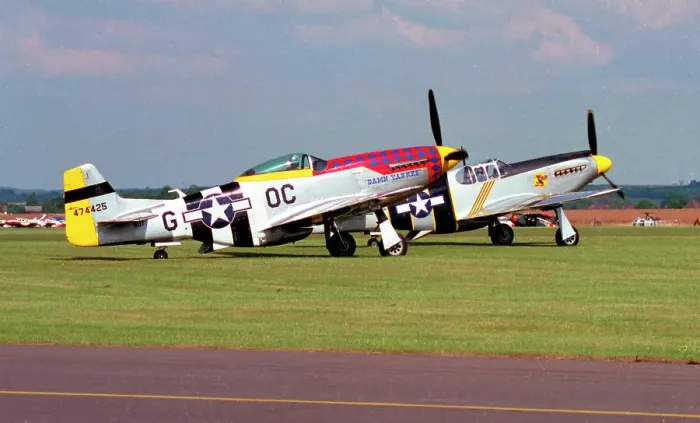 Framed Print : North American P-51D Mustang N11T Damn Yankee