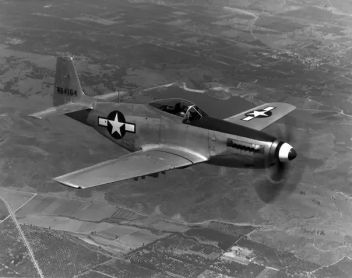 Framed Print : North American P-51H Mustang