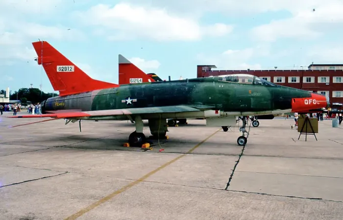 Framed Print : North American QF-100D 56-2912 - QF098 Framed Print : North American QF-100D 56-2912 - QF098