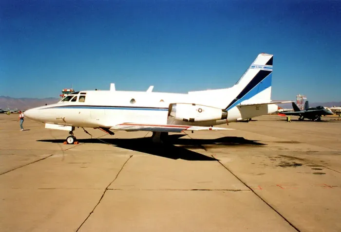 Framed Print : North American Rockwell CT-39E Sabreliner 158382 Framed Print : North American Rockwell CT-39E Sabreliner 158382