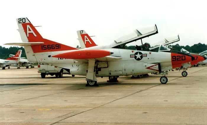 Framed Print : North American Rockwell T-2B Buckeye 156691 Framed Print : North American Rockwell T-2B Buckeye 156691