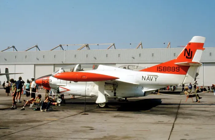 Framed Print : North American Rockwell T-2B Buckeye 158889