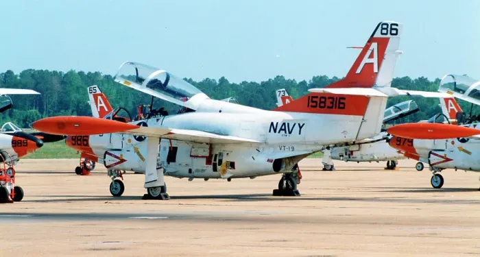 Framed Print : North American Rockwell T-2C Buckeye 158316 Framed Print : North American Rockwell T-2C Buckeye 158316