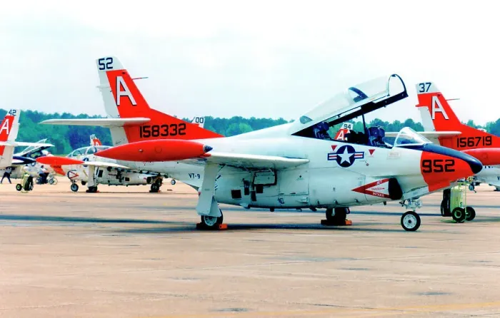 Framed Print : North American Rockwell T-2C Buckeye 158332 Framed Print : North American Rockwell T-2C Buckeye 158332