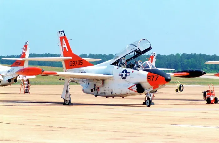 Framed Print : North American Rockwell T-2C Buckeye 159705 Framed Print : North American Rockwell T-2C Buckeye 159705
