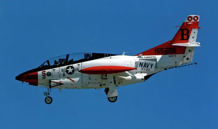 Framed Print : North American Rockwell T-2C Buckeye N212TB - 155226 Framed Print : North American Rockwell T-2C Buckeye N212TB - 155226