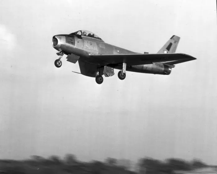 Framed Print : North American Sabre F4 XB982 of the RAF Framed Print : North American Sabre F4 XB982 of the RAF