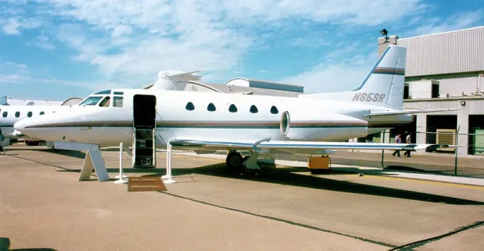 Framed Print : North American Sabreliner N65SR Framed Print : North American Sabreliner N65SR