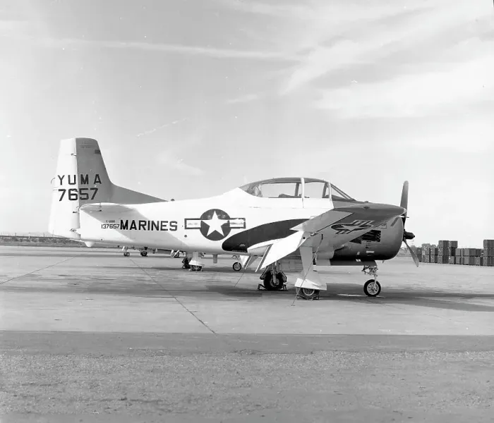 Framed Print : North American T-28B 137657 Framed Print : North American T-28B 137657