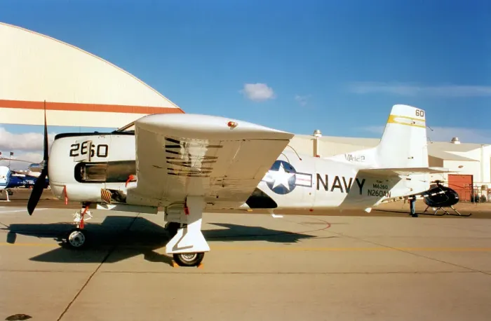 Framed Print : North American T-28C Trojan N260AN - 146260 Framed Print : North American T-28C Trojan N260AN - 146260