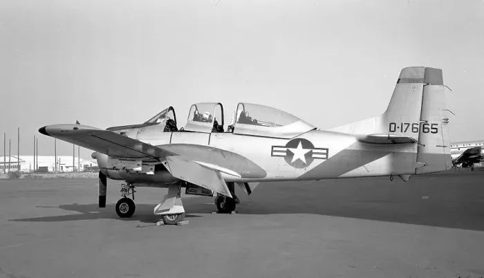Framed Print : North American T-28D Nomad 51-7665 Framed Print : North American T-28D Nomad 51-7665