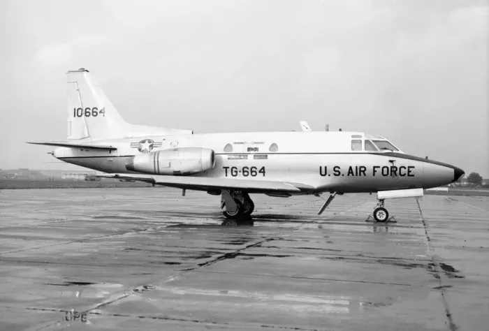 Framed Print : North American T-39A Sabreliner 61-0664 Framed Print : North American T-39A Sabreliner 61-0664