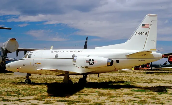 Framed Print : North American T-39A Sabreliner 62-4449 Framed Print : North American T-39A Sabreliner 62-4449