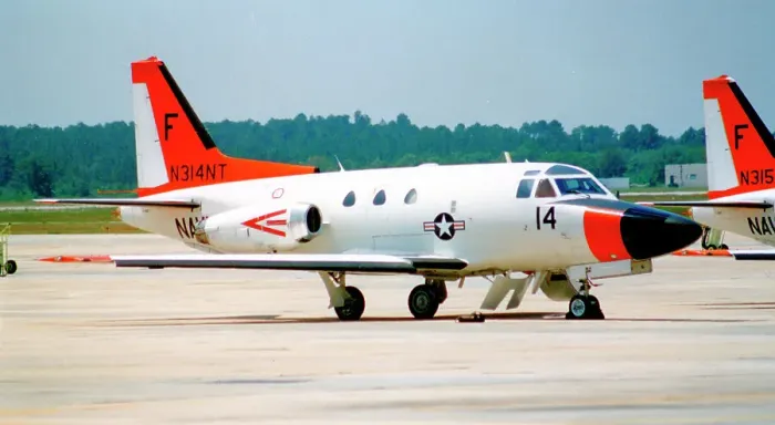 Framed Print : North American T-39N Sabreliner N314NT - 165522 Framed Print : North American T-39N Sabreliner N314NT - 165522