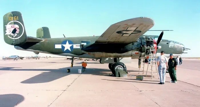 Framed Print : North American TB-25J Mitchell N3481G Framed Print : North American TB-25J Mitchell N3481G
