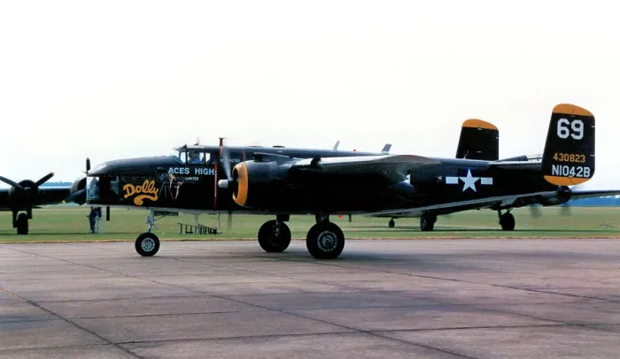 Framed Print : North-American TB-25N Mitchell N1042B Framed Print : North-American TB-25N Mitchell N1042B