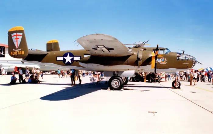Framed Print : North American TB-25N Mitchell N8195H Framed Print : North American TB-25N Mitchell N8195H