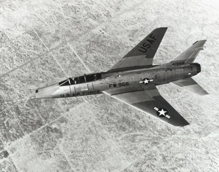Framed Print : North American TF-100C Super Sabre Framed Print : North American TF-100C Super Sabre