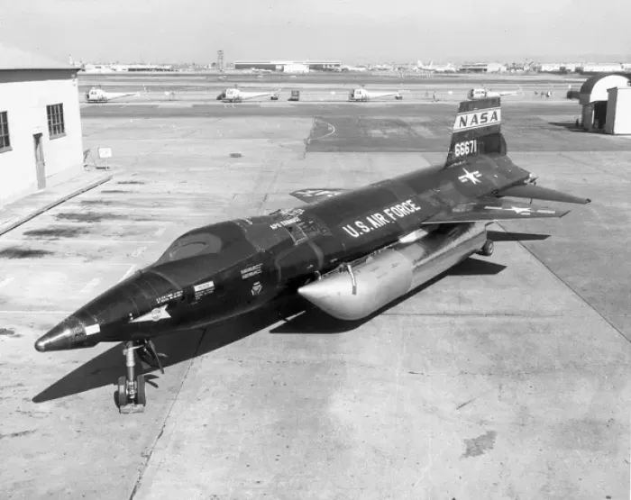 Framed Print : North American X-15 A-2 56-6671 Framed Print : North American X-15 A-2 56-6671