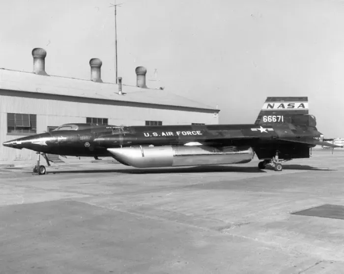 Framed Print : North American X-15A-2 56-6671 Framed Print : North American X-15A-2 56-6671