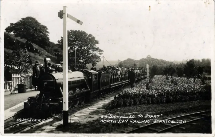 Framed Print : North Bay Miniature Railway, Scarborough, England Framed Print : North Bay Miniature Railway, Scarborough, England