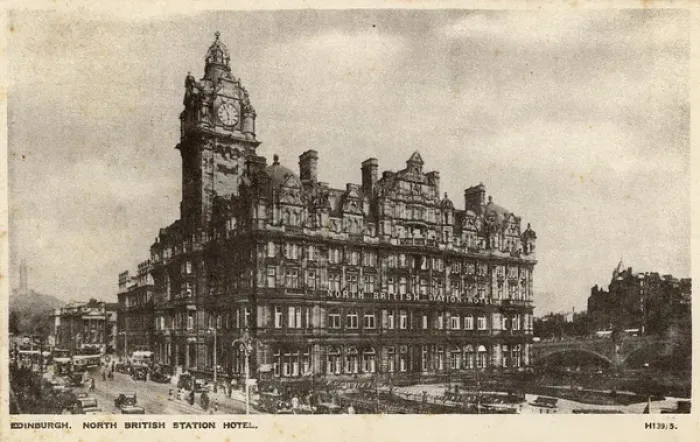 Framed Print : North British Station Hotel, Edinburgh Framed Print : North British Station Hotel, Edinburgh