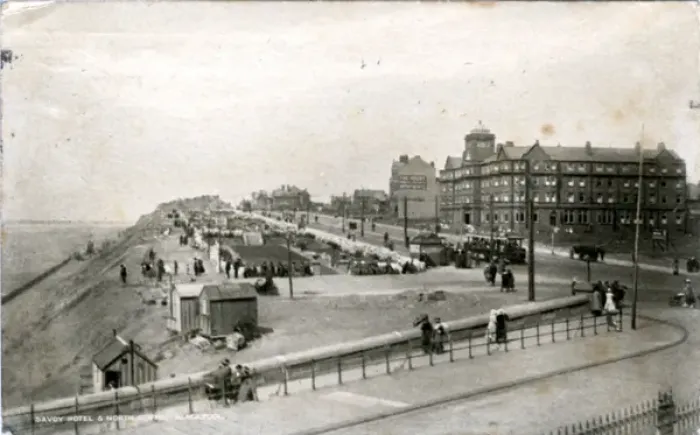 Framed Print : North Cliffs, Blackpool, Lancashire Framed Print : North Cliffs, Blackpool, Lancashire