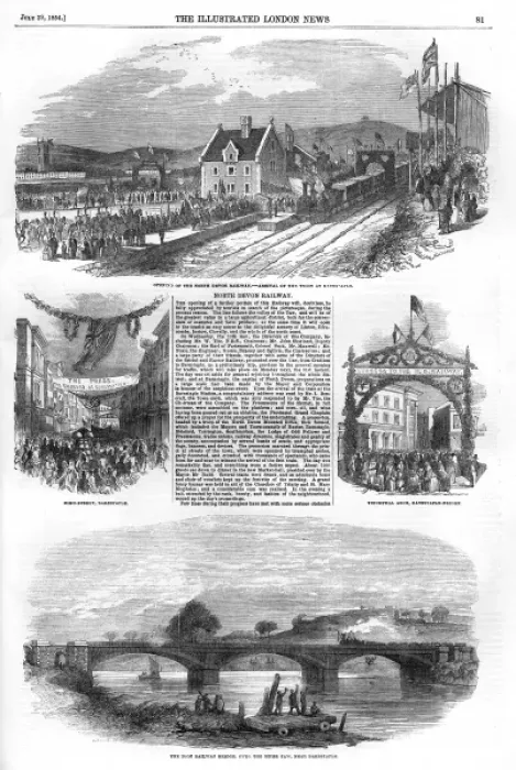 Framed Print : North Devon Railway Framed Print : North Devon Railway