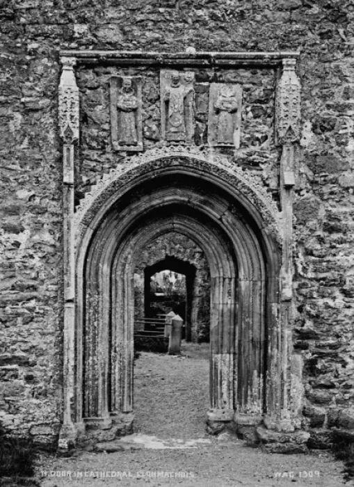 Framed Print : North Door in Cathedral, Clonmacnois Framed Print : North Door in Cathedral, Clonmacnois