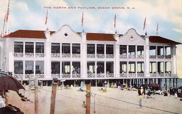 North End Pavilion, Ocean Grove, New Jersey, USA