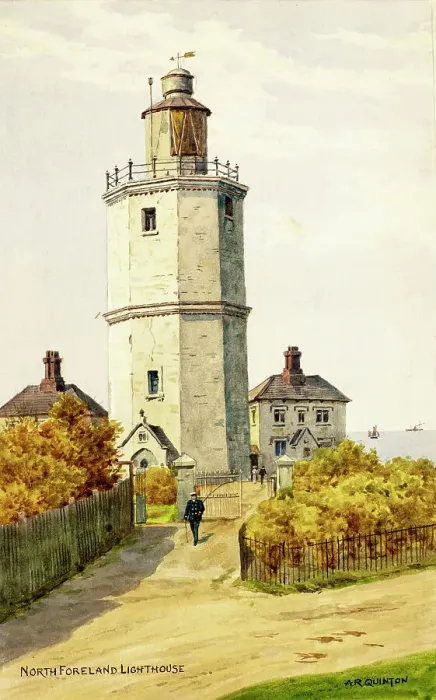 Framed Print : North Foreland Lighthouse, Cliftonville, Margate, Kent Framed Print : North Foreland Lighthouse, Cliftonville, Margate, Kent