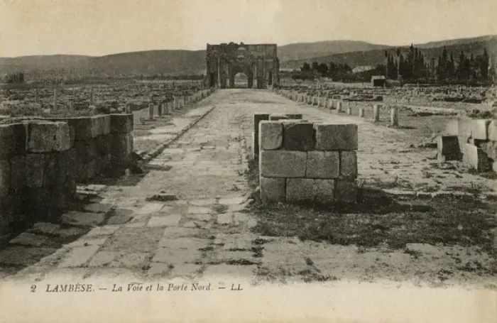 Framed Print : North Gate, Lambaesis