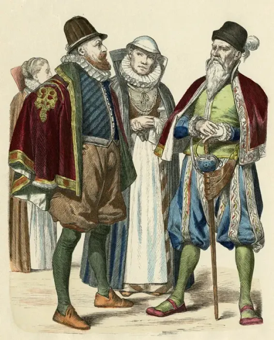 Framed Print : North German Costume Framed Print : North German Costume