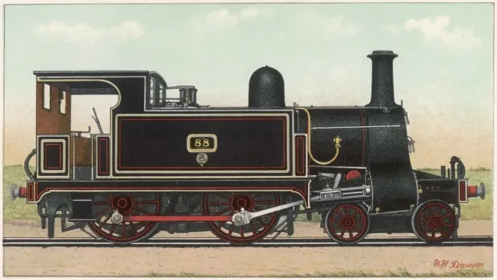 Framed Print : North London Rly Loco Framed Print : North London Rly Loco