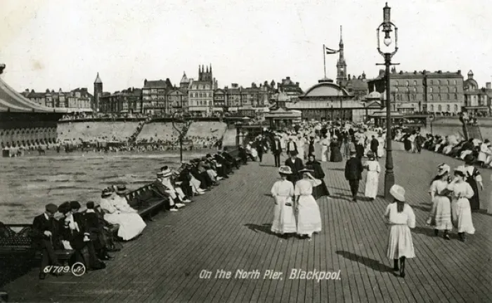 Framed Print : North Pier, Blackpool, Lancashire Framed Print : North Pier, Blackpool, Lancashire