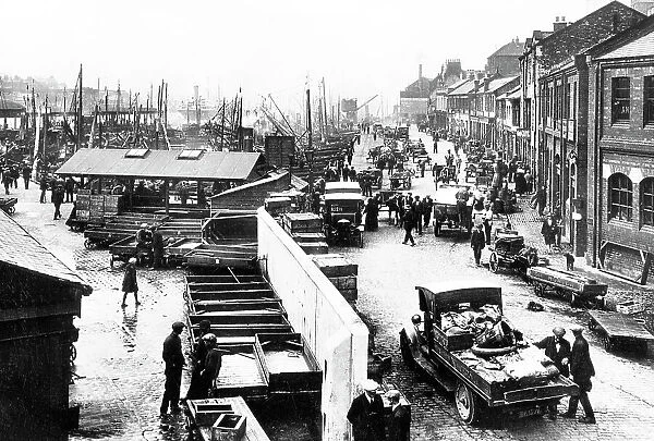 North Shields Fish Quay probably 1920s
