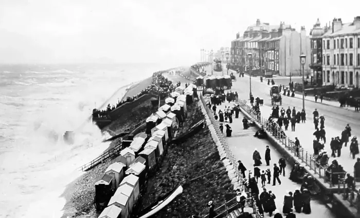 Framed Print : North Shore, Blackpool, Victorian period Framed Print : North Shore, Blackpool, Victorian period