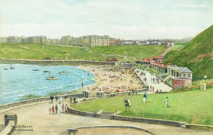 Framed Print : North Shore, Scarborough, North Yorkshire Framed Print : North Shore, Scarborough, North Yorkshire