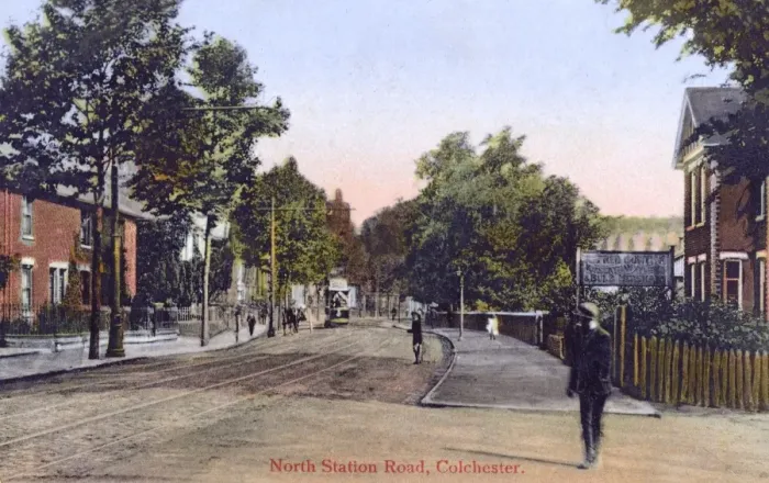 Framed Print : North Station Road, Colchester, Essex Framed Print : North Station Road, Colchester, Essex