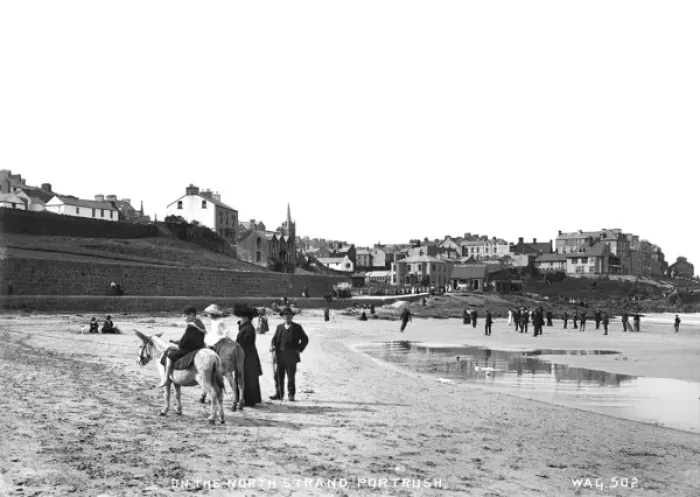 Framed Print : On the North Strand, Portrush Framed Print : On the North Strand, Portrush
