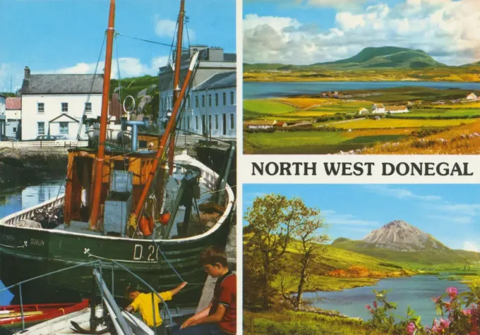 Framed Print : North West Donegal, Multi-View (fishing boat) Framed Print : North West Donegal, Multi-View (fishing boat)